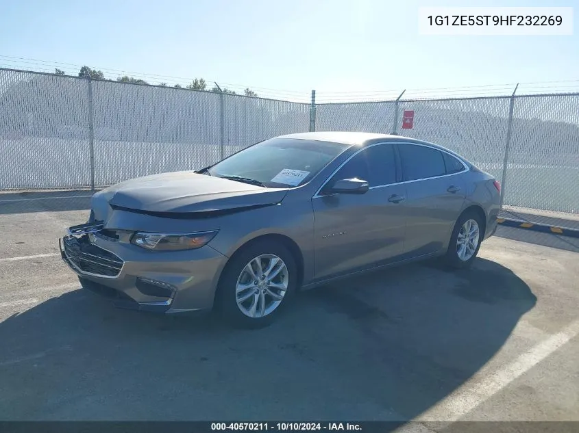 2017 Chevrolet Malibu 1Lt VIN: 1G1ZE5ST9HF232269 Lot: 40570211