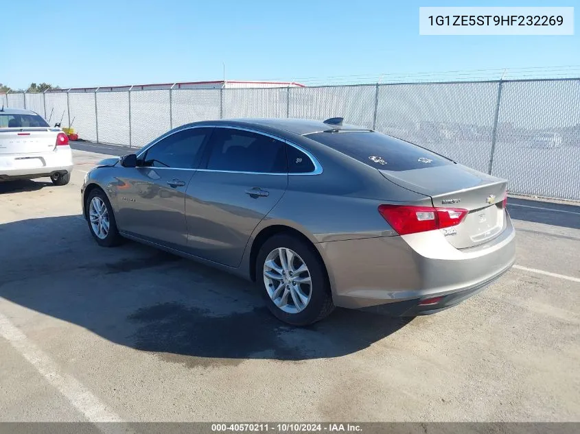 2017 Chevrolet Malibu 1Lt VIN: 1G1ZE5ST9HF232269 Lot: 40570211