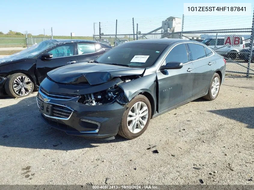 2017 Chevrolet Malibu 1Lt VIN: 1G1ZE5ST4HF187841 Lot: 40572413