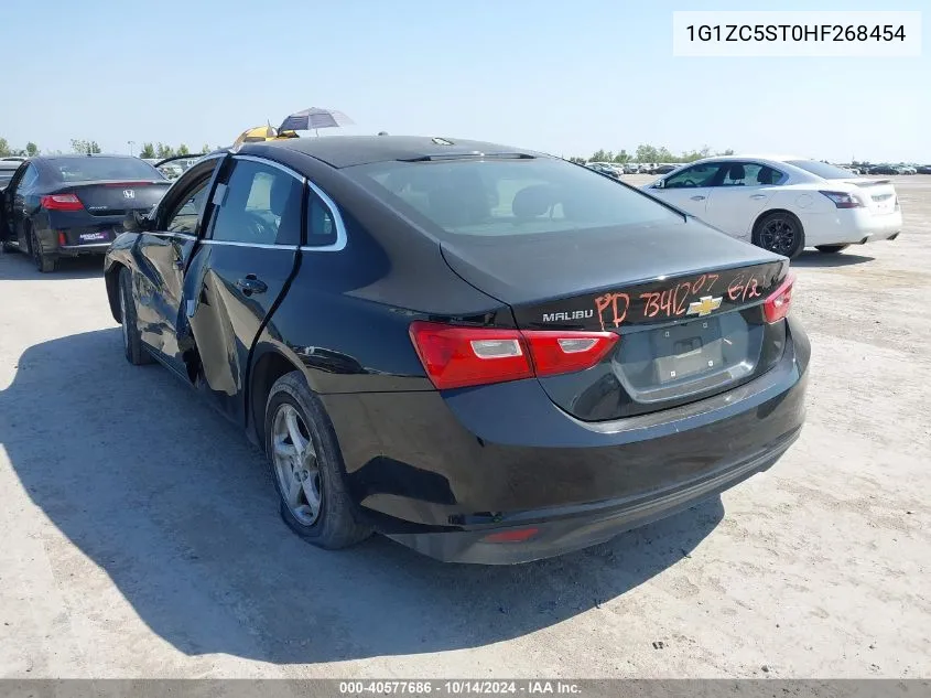 2017 Chevrolet Malibu 1Fl VIN: 1G1ZC5ST0HF268454 Lot: 40577686