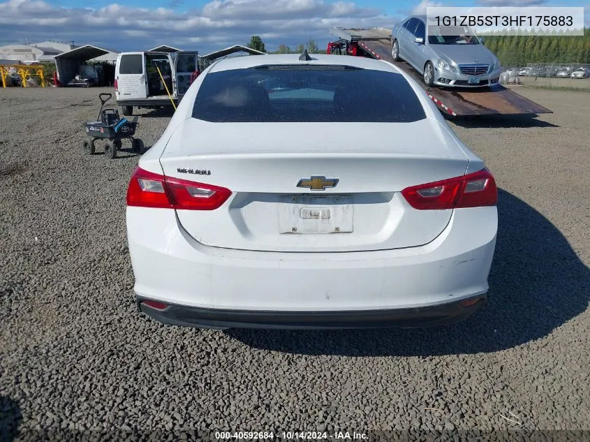 2017 Chevrolet Malibu Ls VIN: 1G1ZB5ST3HF175883 Lot: 40592684