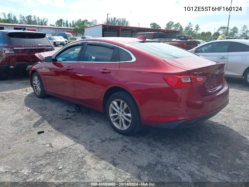 2017 Chevrolet Malibu 1Lt VIN: 1G1ZE5ST6HF160124 Lot: 40593660