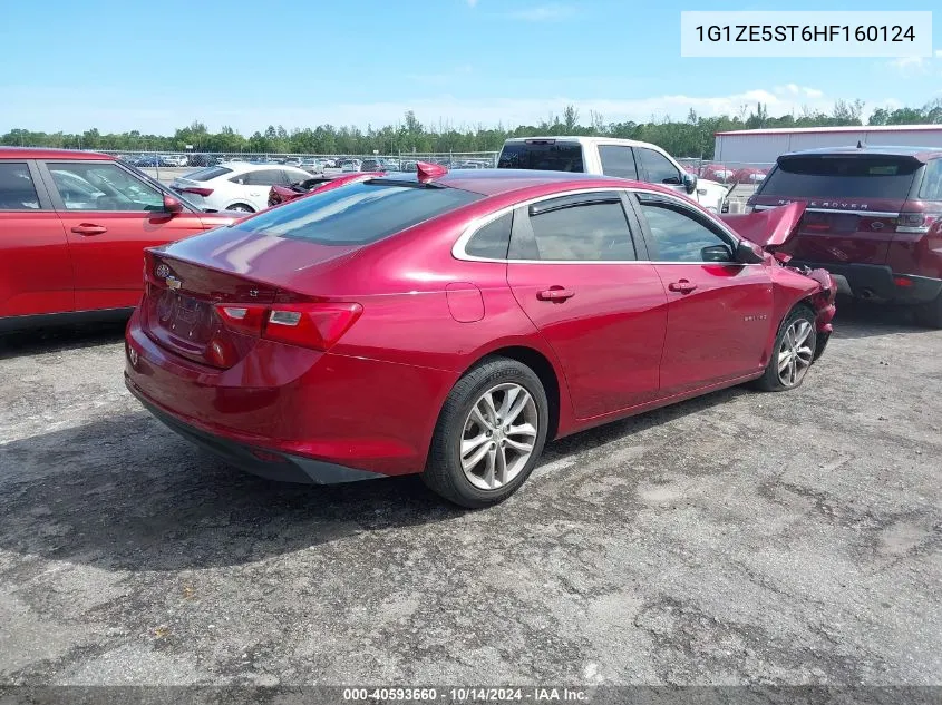 2017 Chevrolet Malibu 1Lt VIN: 1G1ZE5ST6HF160124 Lot: 40593660