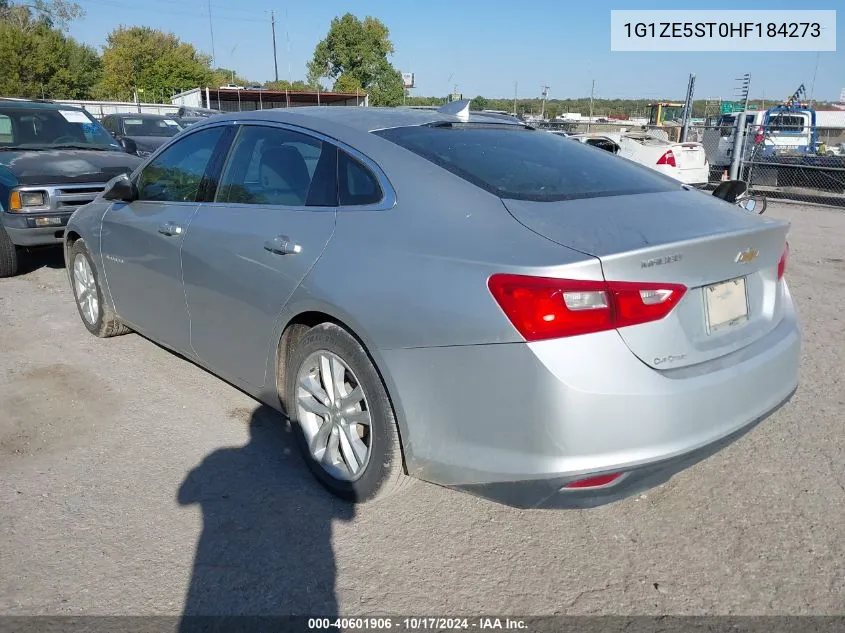 2017 Chevrolet Malibu Lt VIN: 1G1ZE5ST0HF184273 Lot: 40601906