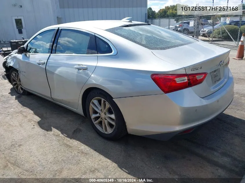 2017 Chevrolet Malibu 1Lt VIN: 1G1ZE5ST7HF257168 Lot: 40605349