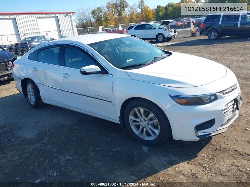 2017 Chevrolet Malibu 1Lt VIN: 1G1ZE5ST5HF216604 Lot: 40621082