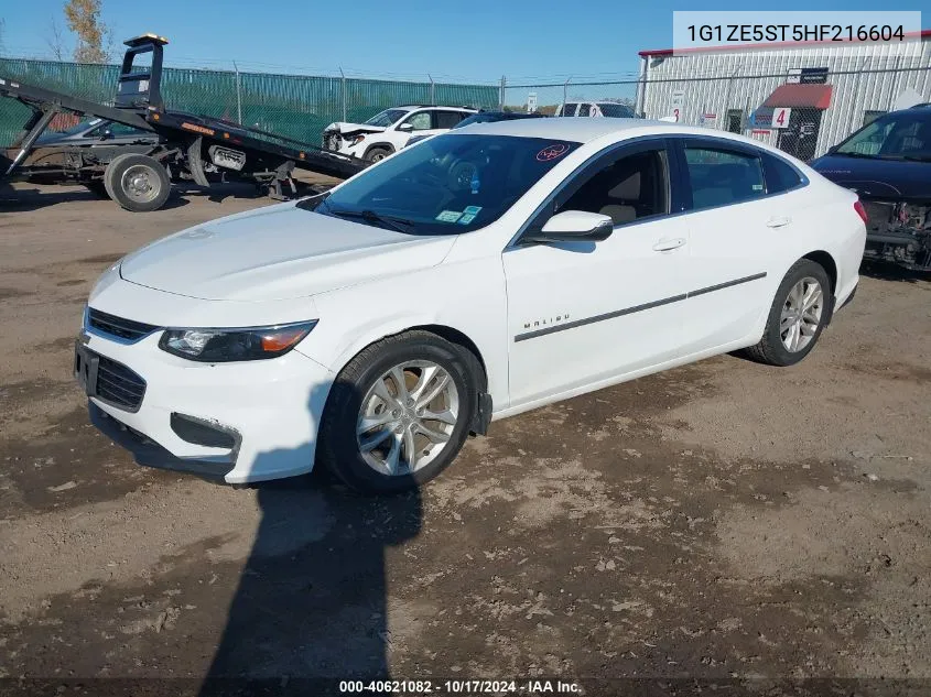 2017 Chevrolet Malibu 1Lt VIN: 1G1ZE5ST5HF216604 Lot: 40621082