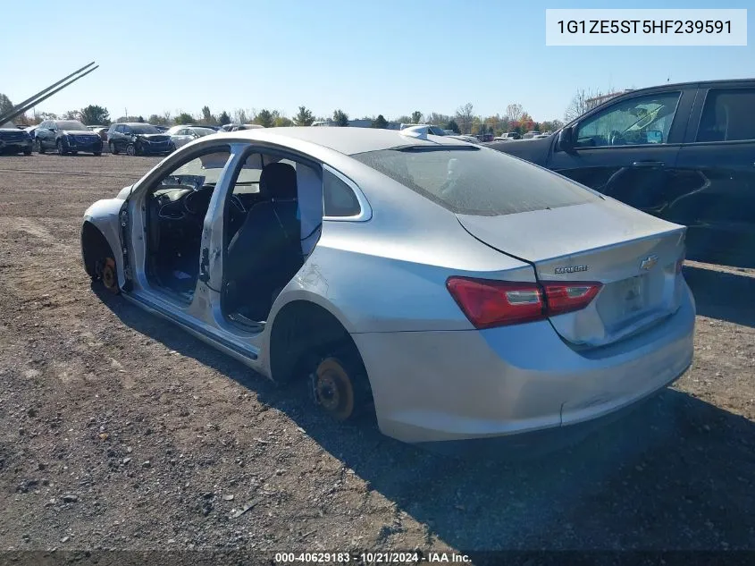 2017 Chevrolet Malibu Lt VIN: 1G1ZE5ST5HF239591 Lot: 40629183