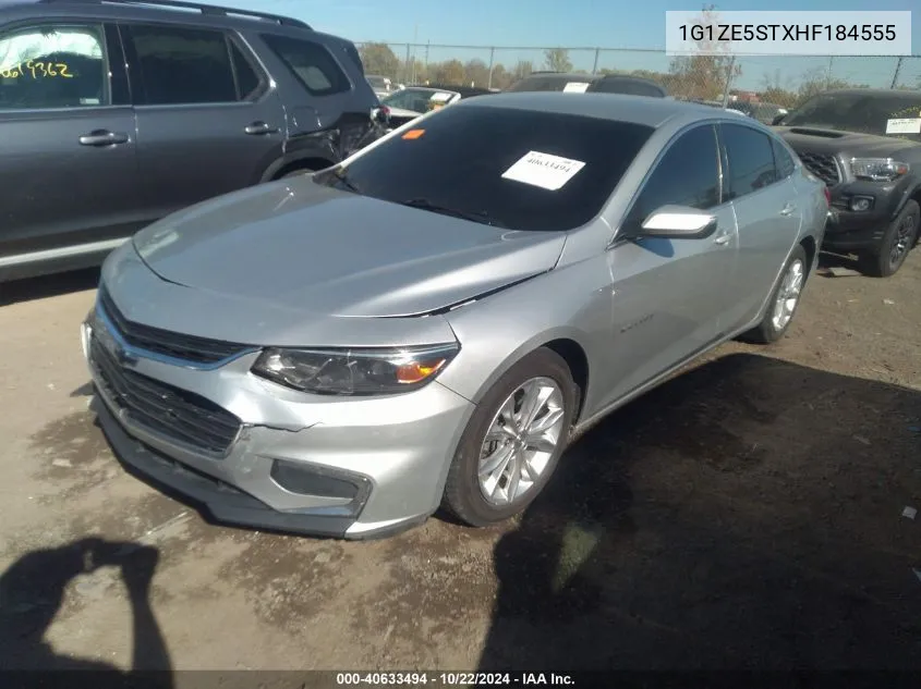 2017 Chevrolet Malibu 1Lt VIN: 1G1ZE5STXHF184555 Lot: 40633494