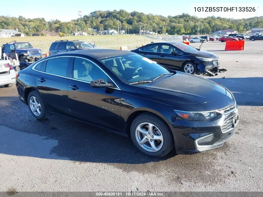 2017 Chevrolet Malibu Ls VIN: 1G1ZB5ST0HF133526 Lot: 40635181