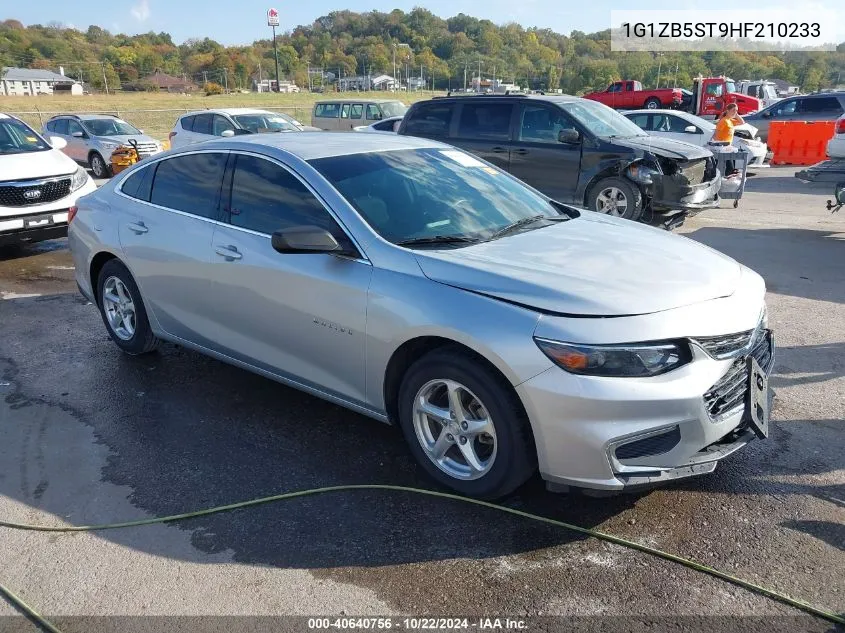 2017 Chevrolet Malibu Ls VIN: 1G1ZB5ST9HF210233 Lot: 40640756