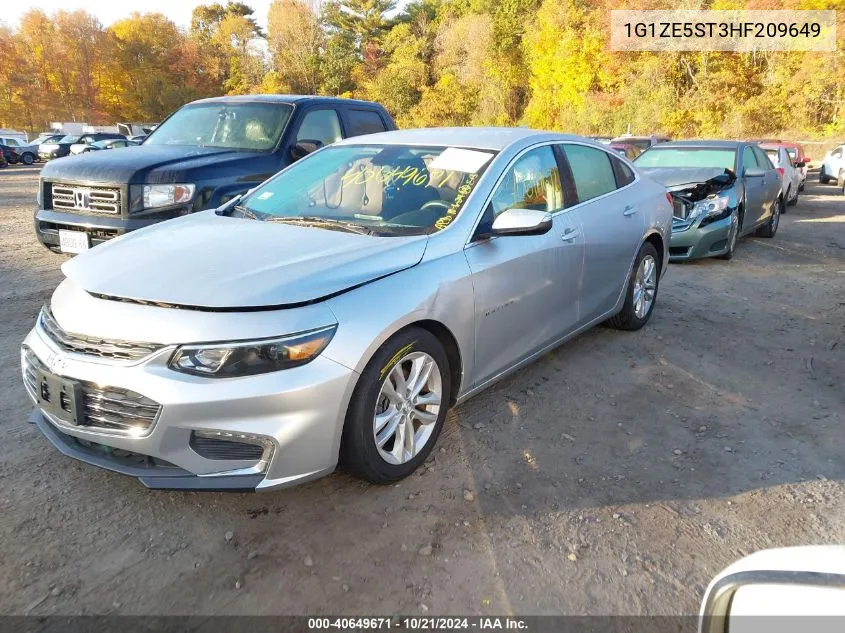 2017 Chevrolet Malibu 1Lt VIN: 1G1ZE5ST3HF209649 Lot: 40649671