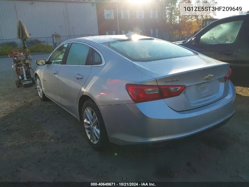 2017 Chevrolet Malibu 1Lt VIN: 1G1ZE5ST3HF209649 Lot: 40649671