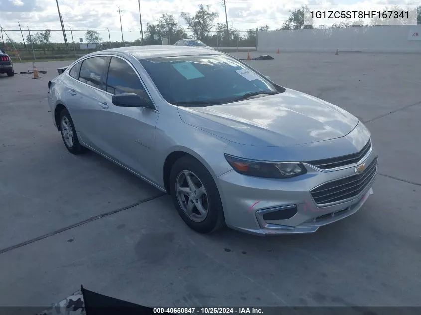 1G1ZC5ST8HF167341 2017 Chevrolet Malibu 1Fl