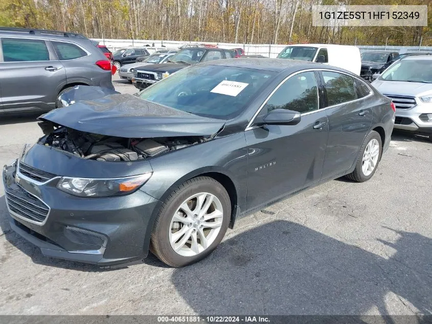 2017 Chevrolet Malibu 1Lt VIN: 1G1ZE5ST1HF152349 Lot: 40651881