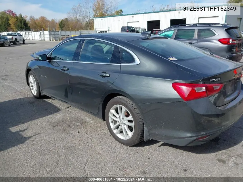 2017 Chevrolet Malibu 1Lt VIN: 1G1ZE5ST1HF152349 Lot: 40651881