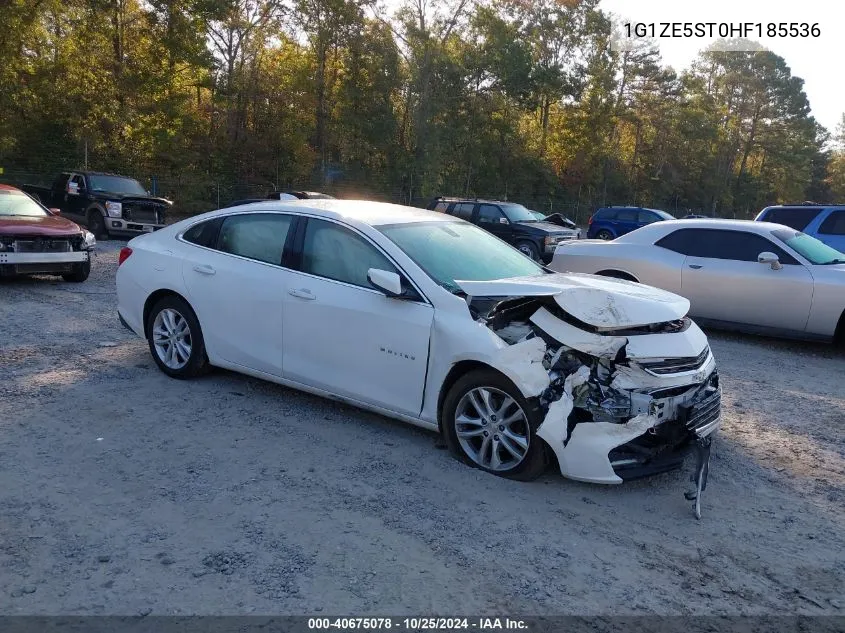 1G1ZE5ST0HF185536 2017 Chevrolet Malibu 1Lt