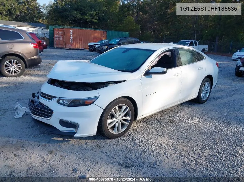 2017 Chevrolet Malibu 1Lt VIN: 1G1ZE5ST0HF185536 Lot: 40675078