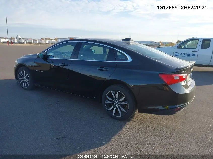 2017 Chevrolet Malibu 1Lt VIN: 1G1ZE5STXHF241921 Lot: 40684061