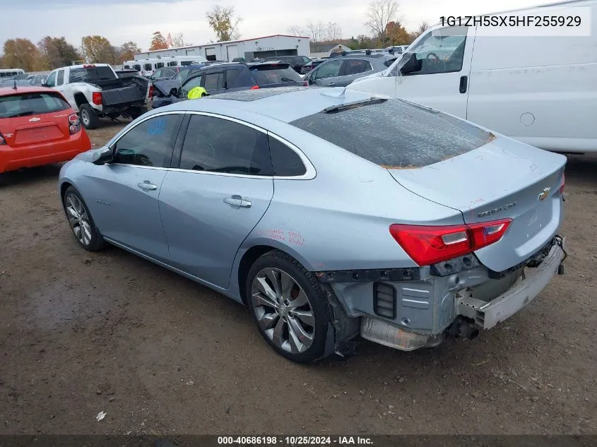 2017 Chevrolet Malibu Premier VIN: 1G1ZH5SX5HF255929 Lot: 40686198