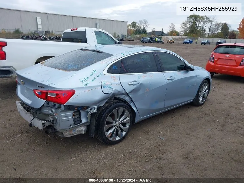 2017 Chevrolet Malibu Premier VIN: 1G1ZH5SX5HF255929 Lot: 40686198