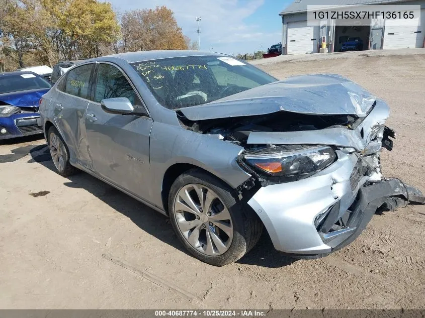 1G1ZH5SX7HF136165 2017 Chevrolet Malibu Premier