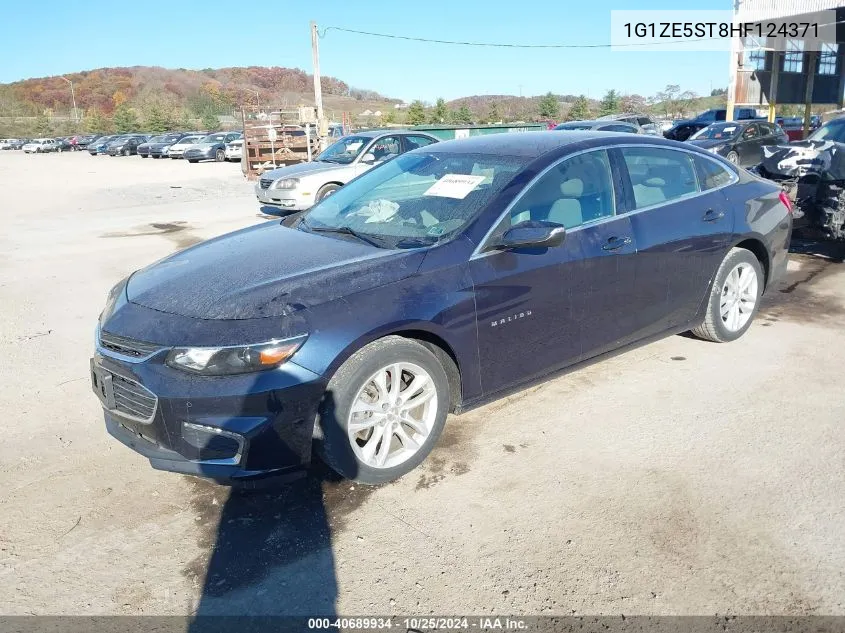 2017 Chevrolet Malibu 1Lt VIN: 1G1ZE5ST8HF124371 Lot: 40689934