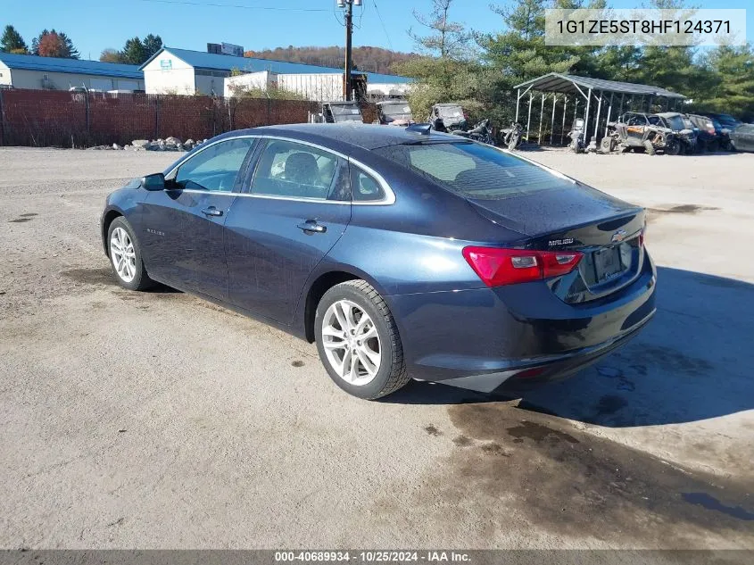 2017 Chevrolet Malibu 1Lt VIN: 1G1ZE5ST8HF124371 Lot: 40689934