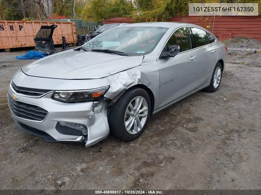 2017 Chevrolet Malibu 1Lt VIN: 1G1ZE5ST6HF167350 Lot: 40698617