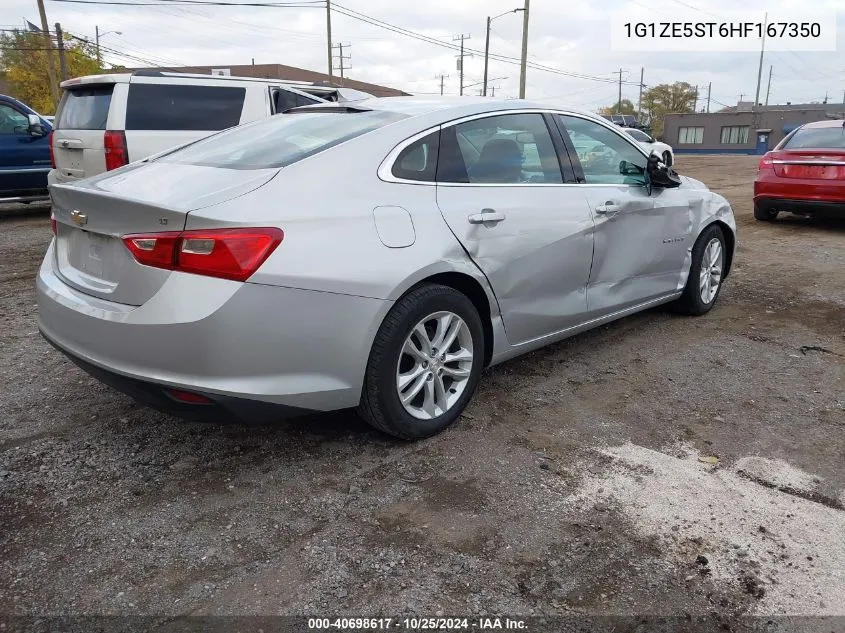 2017 Chevrolet Malibu 1Lt VIN: 1G1ZE5ST6HF167350 Lot: 40698617