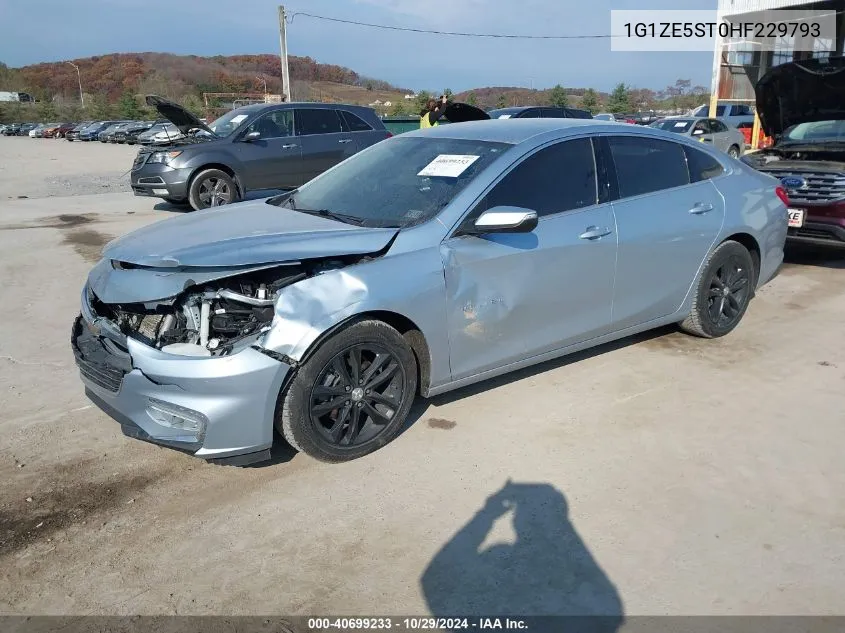 2017 Chevrolet Malibu 1Lt VIN: 1G1ZE5ST0HF229793 Lot: 40699233