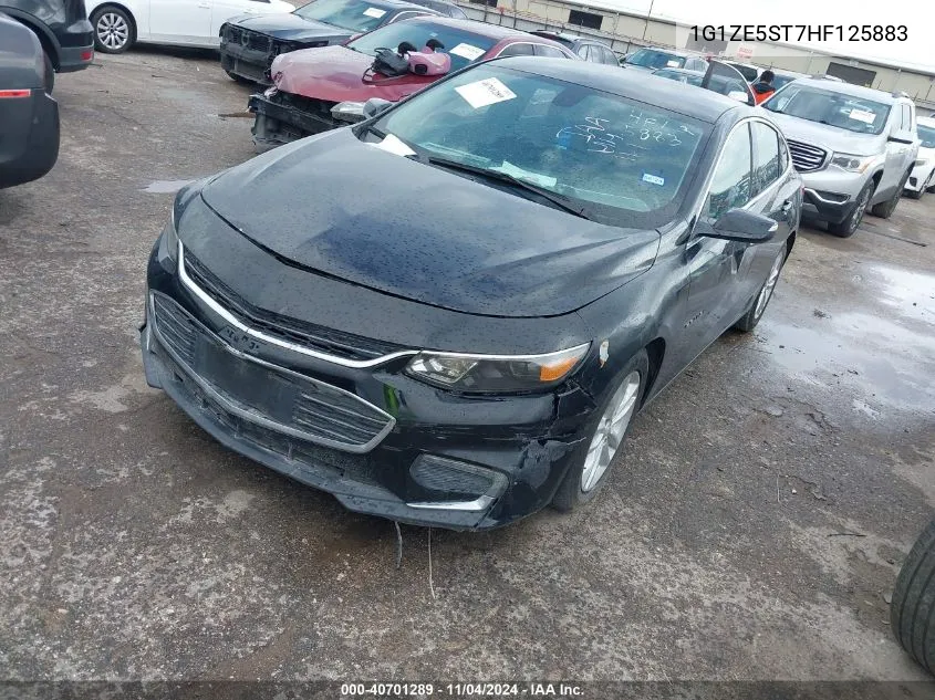 2017 Chevrolet Malibu 1Lt VIN: 1G1ZE5ST7HF125883 Lot: 40701289