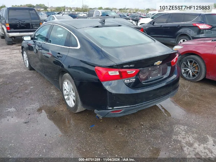 2017 Chevrolet Malibu 1Lt VIN: 1G1ZE5ST7HF125883 Lot: 40701289