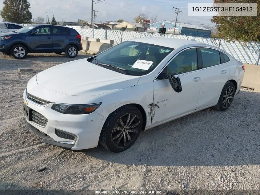 2017 Chevrolet Malibu 1Lt VIN: 1G1ZE5ST3HF154913 Lot: 40708760