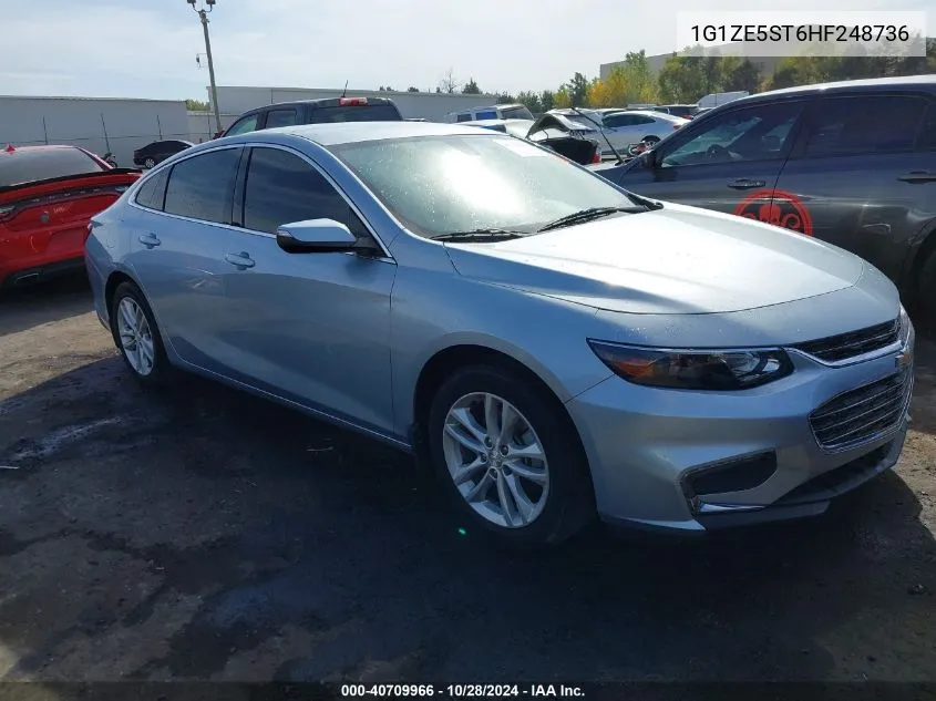 2017 Chevrolet Malibu 1Lt VIN: 1G1ZE5ST6HF248736 Lot: 40709966