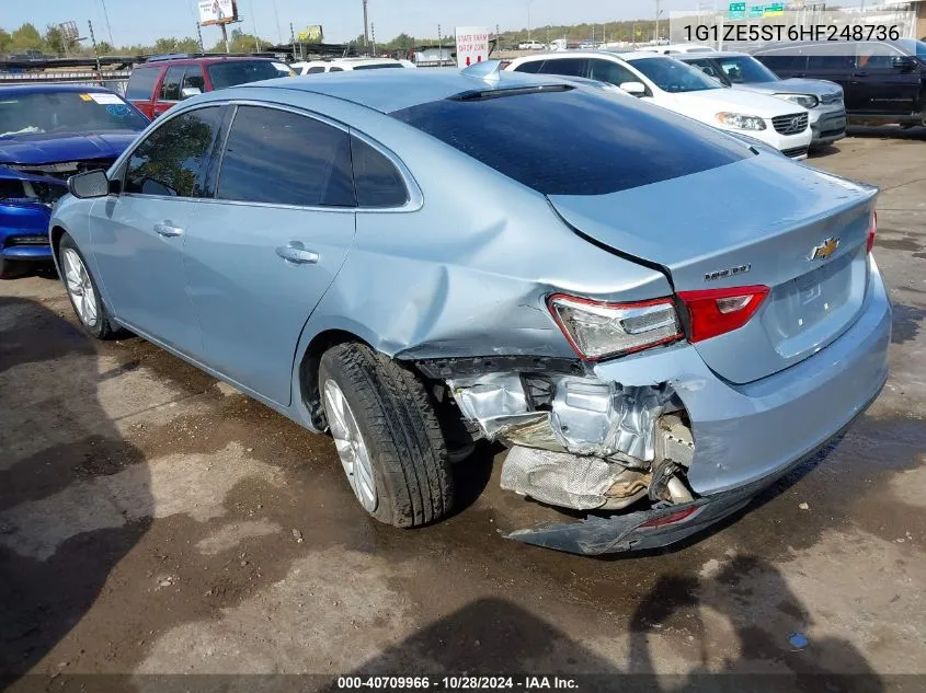 2017 Chevrolet Malibu 1Lt VIN: 1G1ZE5ST6HF248736 Lot: 40709966