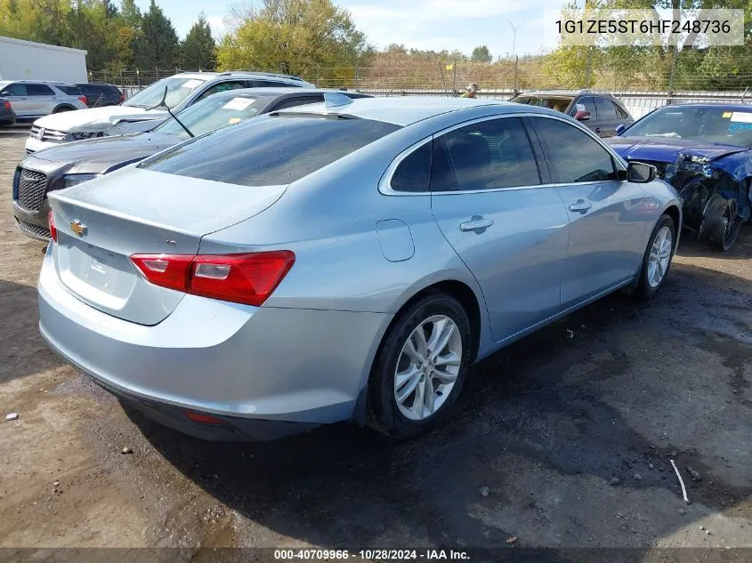 2017 Chevrolet Malibu 1Lt VIN: 1G1ZE5ST6HF248736 Lot: 40709966