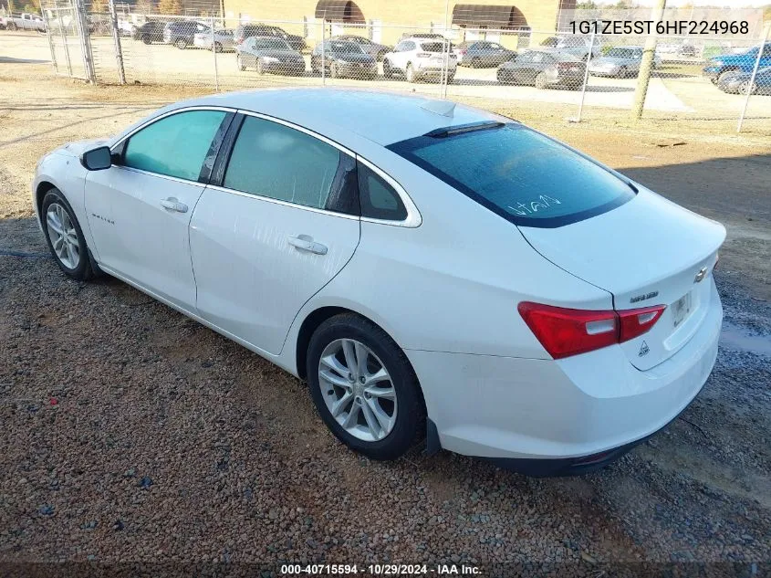 2017 Chevrolet Malibu 1Lt VIN: 1G1ZE5ST6HF224968 Lot: 40715594