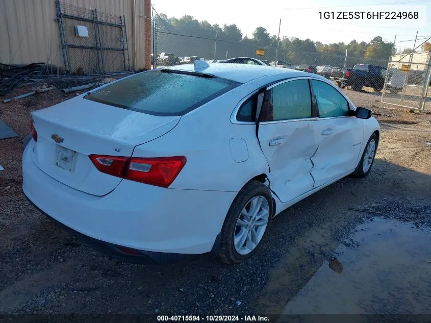 2017 Chevrolet Malibu 1Lt VIN: 1G1ZE5ST6HF224968 Lot: 40715594