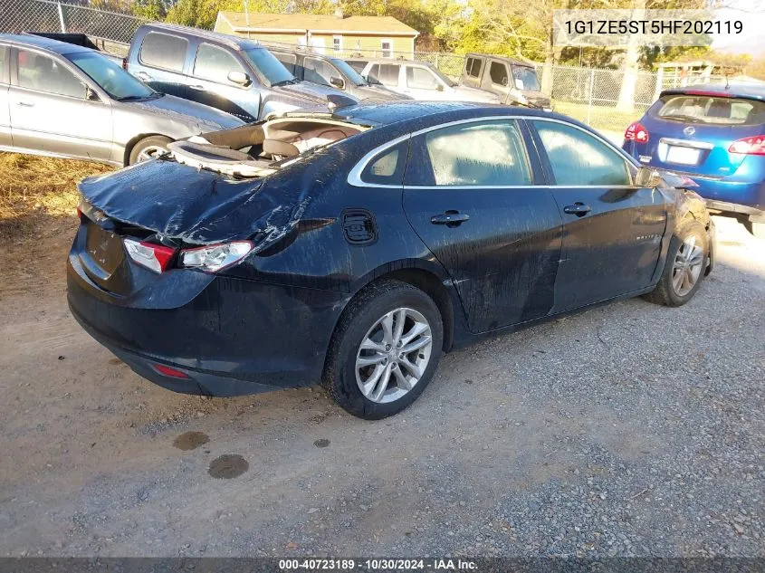 2017 Chevrolet Malibu 1Lt VIN: 1G1ZE5ST5HF202119 Lot: 40723189