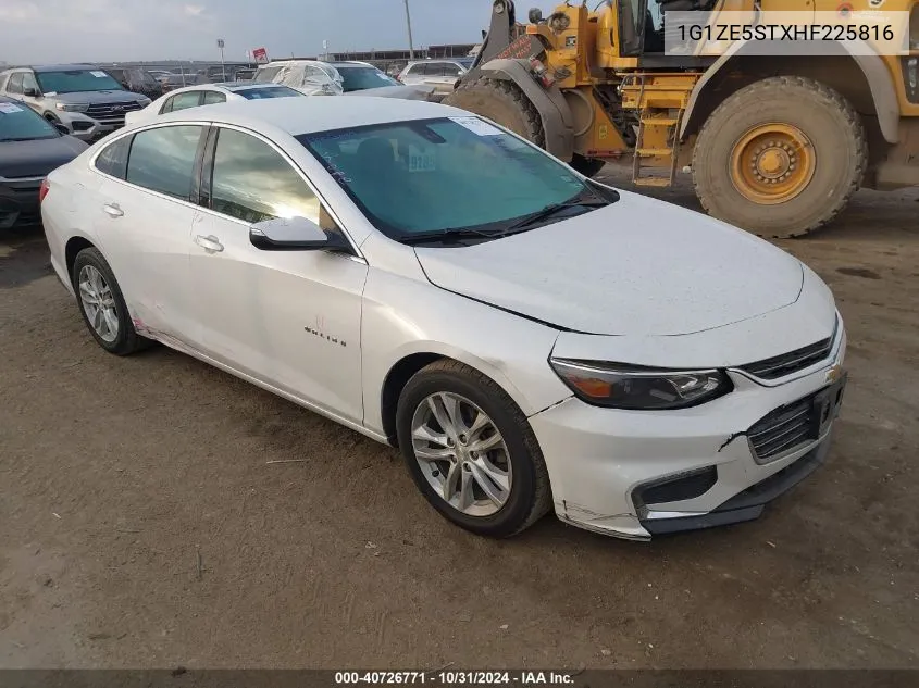 2017 Chevrolet Malibu 1Lt VIN: 1G1ZE5STXHF225816 Lot: 40726771