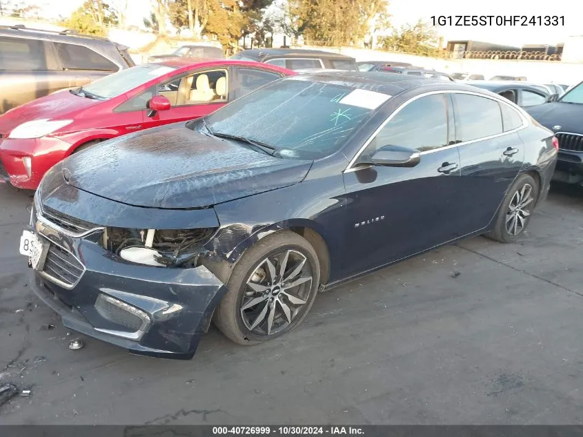 2017 Chevrolet Malibu 1Lt VIN: 1G1ZE5ST0HF241331 Lot: 40726999