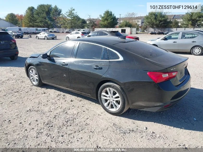 2017 Chevrolet Malibu 1Lt VIN: 1G1ZE5ST0HF129614 Lot: 40732885