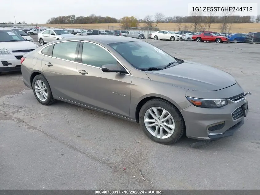 2017 Chevrolet Malibu 1Lt VIN: 1G1ZE5ST6HF244718 Lot: 40733317