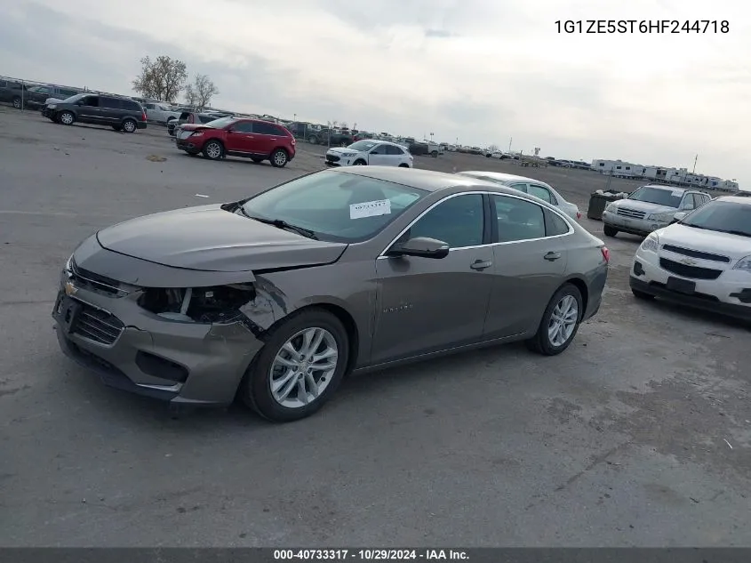 2017 Chevrolet Malibu 1Lt VIN: 1G1ZE5ST6HF244718 Lot: 40733317