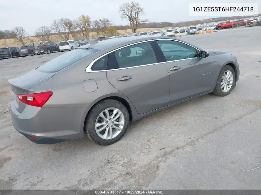 2017 Chevrolet Malibu 1Lt VIN: 1G1ZE5ST6HF244718 Lot: 40733317