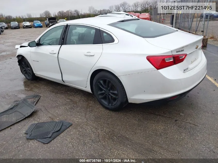 2017 Chevrolet Malibu 1Lt VIN: 1G1ZE5ST7HF221495 Lot: 40735765