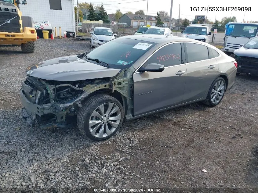 2017 Chevrolet Malibu Premier VIN: 1G1ZH5SX3HF269098 Lot: 40739902