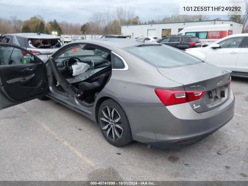 2017 Chevrolet Malibu 1Lt VIN: 1G1ZE5ST1HF249292 Lot: 40741899