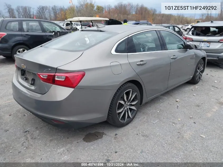 2017 Chevrolet Malibu 1Lt VIN: 1G1ZE5ST1HF249292 Lot: 40741899